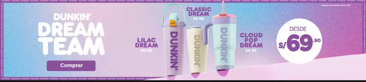 Catálogo Dunkin Donuts Página 1