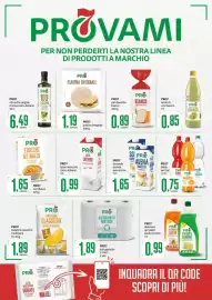 Volantino PRO7 Supermercati Pagina 16: PRO7 asciugatutto €1,89, PRO7 latte intero uht €0,99