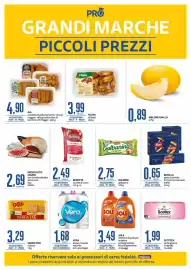 Volantino PRO7 Supermercati Pagina 2: Sole detersivo liquido per lavatrice €3,49, Barilla pasta di semola €0,65