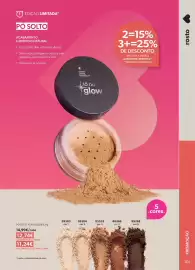 Folheto O Boticário Página 107: Pó solto tó no glow €11,24