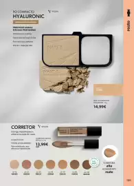 Folheto O Boticário Página 115: Make b. corretivo effect €13,99, Refil pó compacto hyaluronic €14,99