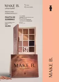 Folheto O Boticário Página 129: Paleta de sombras make b. urban ballet €24,99