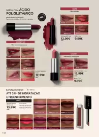 Folheto O Boticário Página 138: Rose fabulous €9,99, Batom mate €12,99