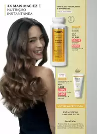 Folheto O Boticário Página 42: Match. shampoo nutrição profunda €3,49, Shampoo nutrição profunda match. €9,09