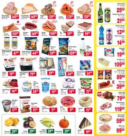 Qanto leták týden 38 Strana 2: Steinex párečky štýrské €199,99, Nowaco pstruh duhový kuchaný €109,99