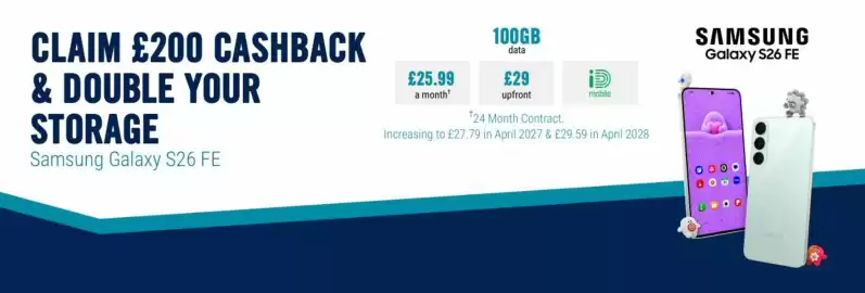Carphone Warehouse leaflet Page 2