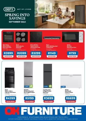 OK Furniture (valid until 30-09)