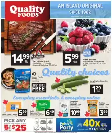 Quality Foods flyer week 38 Page 1