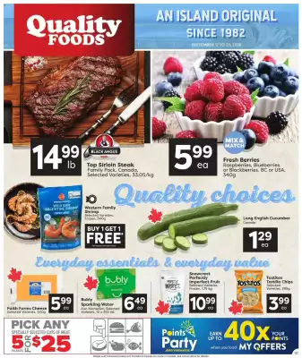 Quality Foods flyer (valid until 23-09)