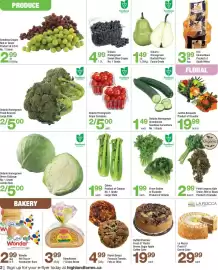 Highland Farms flyer week 38 Page 2: Fresh Broccoli €5,00, Green Cabbage €5,00