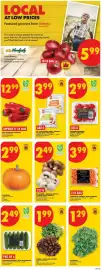 No Frills flyer week 38 Page 3: Red shepherd peppers €12,99, PC sliced or whole, white or cremini mushrooms €2,49