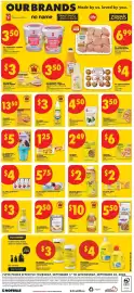 No Frills flyer week 38 Page 5: No Name fruit apple sauce €2,00, PC scoop shop ice cream €5,00