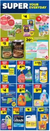 Real Canadian Superstore flyer week 38 Page 21: No Name sponges €4,00, Lysol disinfecting wipes 75/84's €5,50