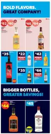 Real Canadian Liquorstore flyer Page 4: Sauza Tequila Gold €42,00, Gordon's London Dry Gin €22,00