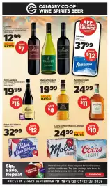 Calgary Co-op flyer week 38 Page 1