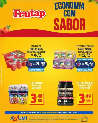 Folheto Ayumi Supermercados (válido até 20-09)
