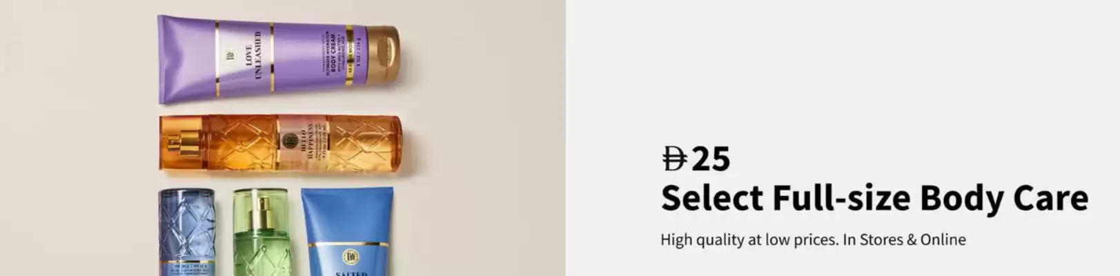 Bath & Body Works (valid until 20-09)