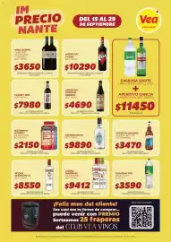Catálogo Supermercados Vea Página 11: Smirnoff - vodka smirnoff vs. sabores €9.412,00, 7up - gaseosa 7up lima limón €3.590,00