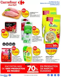 Folleto Carrefour Market semana 38 Página 1: La serenisima leche larga vida liviana €2.190,00