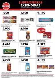 Folleto Disco Página 2: Opera - galletitas obleas opera €1.190,00, Traviata - galletitas rex / kesitas €790,00