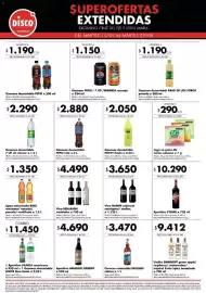 Folleto Disco Página 4: Smirnoff - vodka €9.412,00, Agua saborizada €1.350,00