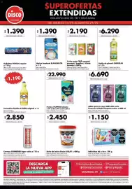 Folleto Disco Página 7: Ayudin - lavandina líquida original €1.190,00, Cañuelas - aceite de girasol €6.290,00