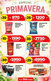 Folleto Supermercados DIA semana 38 Página 3: Lays papas fritas varios sabores €2.730,00, Dia helado almendrado €8.990,00