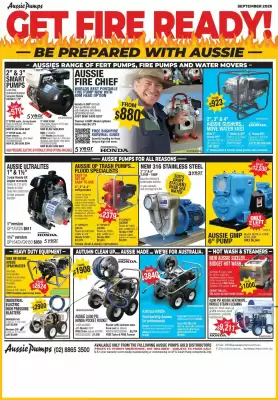 Aussie Pumps (valid until 30-09)