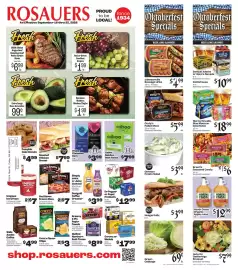 Rosauers weekly ad week 38 Page 1: Curly's Pulled Meat €5,99, Sierra Nevada, Blue Moon or Deschutes €18,99