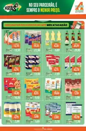 Folheto Atacadão Página 9: Friboi - carne bovina moída congelada tubete €13,90, Pif paf - lasanha €8,55