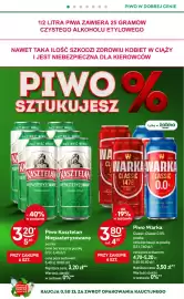Żabka gazetka tydzień 38 Strona 34: Piwo Warka Classic, Classic 0.0% €3,80, Piwo Kasztelan Niepasteryzowane €3,20
