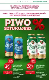 Żabka gazetka tydzień 38 Strona 36: Piwo Żatecký Světlý Ležák €3,99, Piwo Żatecký Nealko 0,0% €3,50