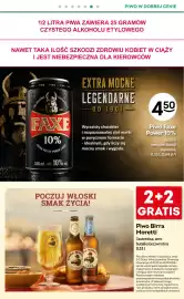 Żabka gazetka tydzień 38 Strona 39: Piwo Birra Moretti l'autentica, zero