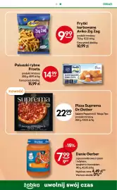 Żabka gazetka tydzień 38 Strona 57: Frytki karbowane Aviko Zig Zag €9,99, Danie Gerber €7,99