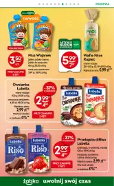 Żabka gazetka tydzień 38 Strona 68: Wafle Fitos Kupiec €5,99, Mus Wojanek €3,50
