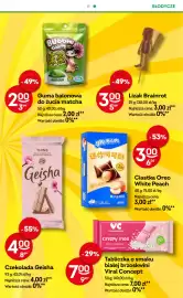 Żabka gazetka tydzień 38 Strona 75: Lizak Brainrot €3,00, Ciastka Oreo White Peach €3,00