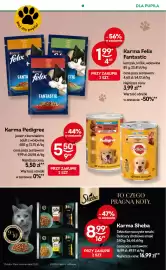 Żabka gazetka tydzień 38 Strona 82: Karma Pedigree €5,50, Karma Felix Fantastic €1,99