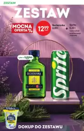 Żabka gazetka | Alkohole Strona 14: Zestaw Becherovka 0,09 l + Sprite 0,33 €12,99