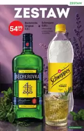 Żabka gazetka | Alkohole Strona 15: Zestaw likier Becherovka Original + napój gazowany Schweppes €54,99