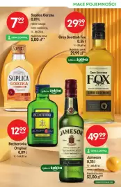 Żabka gazetka | Alkohole Strona 5: Likier Becherovka Original €12,99, Whisky Jameson €49,99