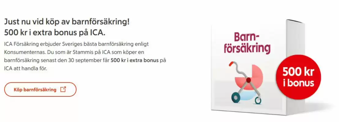 ICA Banken (giltig till och med 30-09)