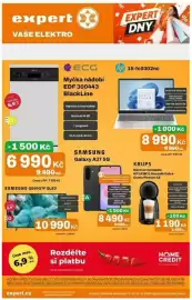 Expert leták týden 38 Strana 1: Hp 15-fc0302nc €8.990,00, Samsung Galaxy A37 5G €8.490,00