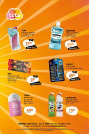 Teta leták Strana 2: Listerine ústní voda 500 ml, vybrané druhy €69,90, TePe mezizubní kartáčky €79,90