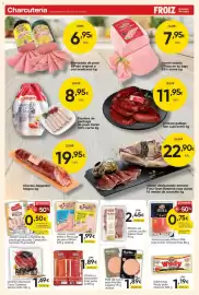 Folleto FROIZ Página 6: Casa Castelao chorizo ahumado semicurado €1,69, Froiz chorizo y salchichón €1,89