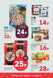 SPAR tilbudsavis uge 38 Side 16: Daloon Forårssruller €25,00, Royal Greenland Store Grønlandske Rejer €24,00