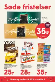 SPAR tilbudsavis uge 38 Side 25: Corny Müslibar €25,00, After Eight Mint €35,00