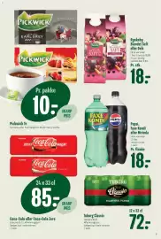 Min Købmand tilbudsavis uge 38 Side 10: Pepsi Faxe Kondi eller Mirinda €18,00, Rynkeby Blandet Saft €18,00