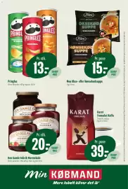 Min Købmand tilbudsavis uge 38 Side 13: Den Gamle Fabrik Marmelade €20,00, Pringles €13,00