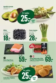 Min Købmand tilbudsavis uge 38 Side 2: Gestus Røget Bacon €59,00, Gestus Pebersteaks af Tykstegsfilet €69,00