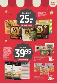 MENY tilbudsavis uge 38 Side 24: Fladbrød, Bao, Hvidløgsbrød eller Miss Bagel €18,00, Magnum €25,00